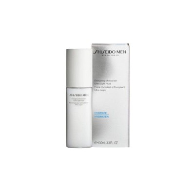 Shiseido Men Energizing Moisturizer Extra Light Fluid Lichid facial hidratant pentru regenerarea pielii pentru bărbați 100 ml foto