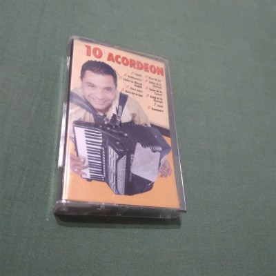 CASETA AUDIO DE 10 LA ACORDEON CU MARIAN MATEESCU RARA!!!! ORIGINALA foto