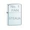 Bricheta Argintie Gravata No.1 FAN Steaua