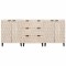 Bufet 3 buc. 60 x 33 x 75 cm Lemn de mango solid - 6