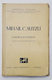 MIHAIL C. SUTZU- SCRISORI SI DOCUMENTE CU UN STUDIU INTRODUCTIV de CORNELIU C. SECASANU 1946