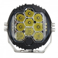 Proiector LED auto Off-Road 230W, 12V-80V, lumina alb-galbena