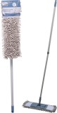 Mop din microfibra cu maner telescopic, Ultra Clean, 44x14 cm