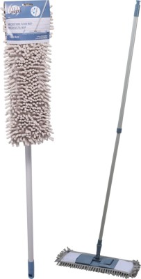 Mop din microfibra cu maner telescopic, Ultra Clean, 44x14 cm foto