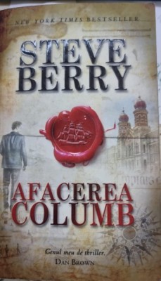 AFACEREA COLUMB DE STEVE BERRY -STEVE BERRY foto