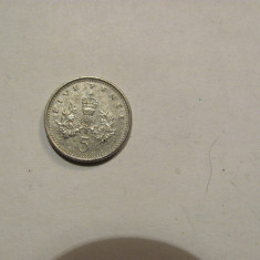 CY - 5 pence 1991 Marea Britanie Anglia