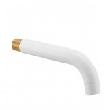 Pipă pentru baterie &icirc;ncastrată Rea Lungo 16 cm White