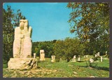 CPIB 24257 CARTE POSTALA - JUD. BUZAU, MAGURA - TABARA DE SCULPTURA, SCRISA SI NECIRCULATA, 1973