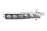 Lumini de zi Citroen C-Elysee 11.2012-, Peugeot 308 10.2013-12.2017, 308 10.2017-09.2021; fata, stanga = dreapta, LED, rama neagra, omologare ECE, tu, Aftermarket