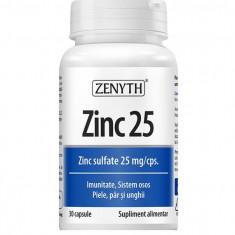 Zinc 25mg 30 capsule Zenyth