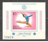 Romania.1976 Olimpiada de vara MONTREAL-Bl. DR.380, Nestampilat