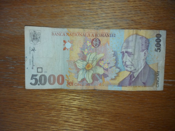 Bancnotă 5000 de lei