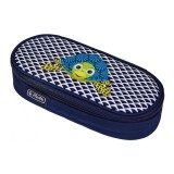 Penar pentru scoala Herlitz, tip etui oval, broasca testoasa - RESIGILAT