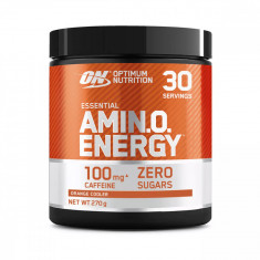 Aminoacizi si Preworkout Amino Energy cu aroma de portocala, 270g, Optimum Nutrition