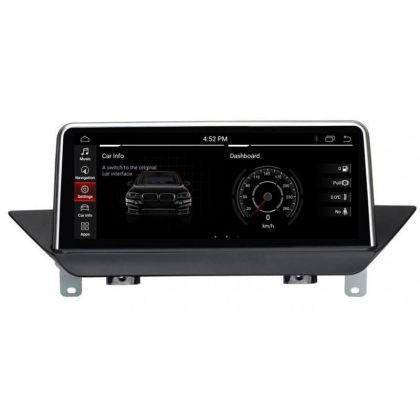 Navigatie BMW X1 CIC EDT-G219-QUALCOMM cu Android 10 Internet GPS Bluetooth 4G 4+64GB CarStore Technology