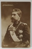 M.S. REGELE FERDINAND I , IN TINUTA DE GALA , CU UNIFORMA SI DECORATII , FOTO MANDY , FORMAT CARTE POSTALA , ANII '20
