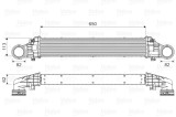 VALEO 818587 Intercooler, compresor