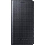 Husa Samsung Flip Cover pentru Galaxy Alpha G850, Black, White