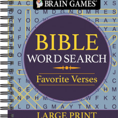 Brain Games - Bible Word Search: Favorite Verses - Large Print
