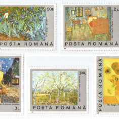 Romania, LP 1249/1991, 100 de ani de la moartea pictorului Van Gogh, eroare, MNH