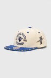 Mitchell&amp;Ness sapca Golden State Warriors culoarea bej, modelator, HHSS7510-GSWYYPPPOFWH