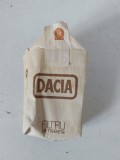 Ambalaj pachet tigari DACIA din 1975 (fara tigarete), vintage, colectie