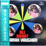 Vinil 2XLP &quot;Japan Press&quot; Sarah Vaughan &lrm;&ndash; All About Sarah Vaughan (-VG)