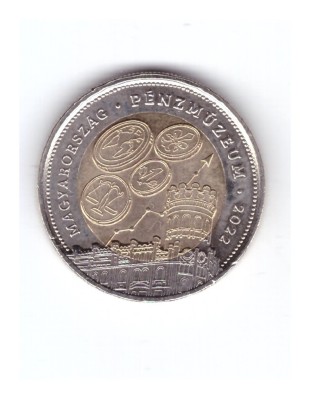 Moneda Ungaria 100 forint/forinti 2022, Muzeul banilor, stare foarte buna, curata foto