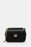 Dkny poseta de piele culoarea negru, R443KI60