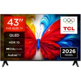 TCL QLED 43S5L , 108 cm, Smart Android TV, Full HD, QLED, HDR10, Dolby Audio