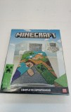 Cumpara ieftin Lenjerie de pat pentru copii, husa pilota 155x200 + fata perna 50x80, model Minecraft - NOU