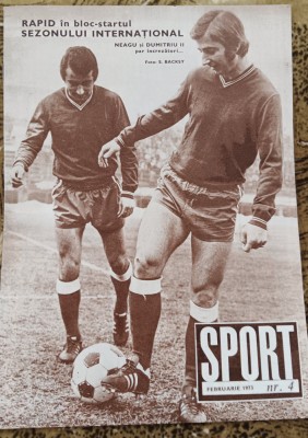 myh 110 - Revista SPORT - nr 4/februarie 1973 foto