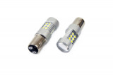 Set 2 becuri auto cu LED AMIO 12-24V, BA15D P21W-5W, 24 SMD 3030 AutoDrive ProParts