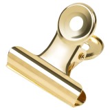 Cumpara ieftin Clips unghii metalic pentru curba C LUXORISE Gold 30mm