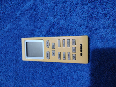 Telecomanda aer conditionat / telecomenzi aer conditionat ORIGINALE, ALASKA , stare foarte buna, perfect functionala !! foto