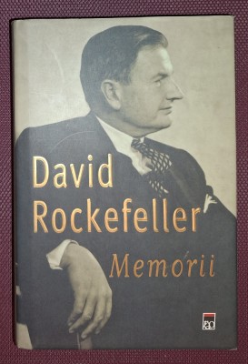 DAVID ROCKEFELLER&amp;nbsp;-&amp;nbsp;MEMORII foto