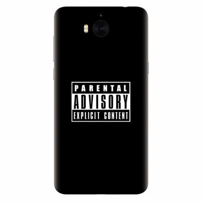 Husa silicon pentru Huawei Y5 2017, Parental Advisory foto