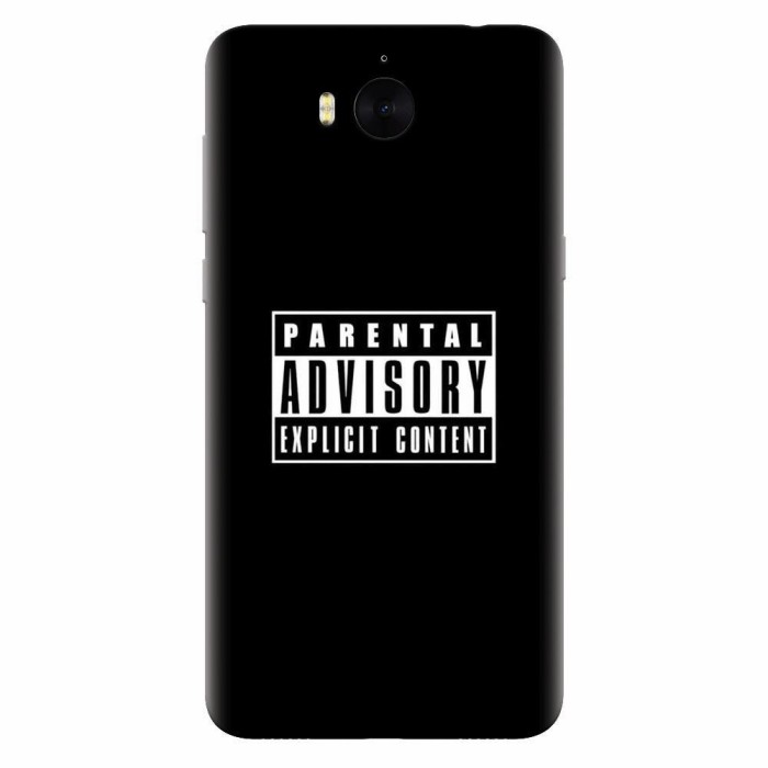 Husa silicon pentru Huawei Y5 2017, Parental Advisory