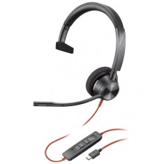 Casca USB-C HP Poly Blackwire C3310, Neagra 8X215AA