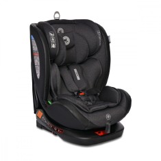 Scaun auto, Lorelli Ares, Isofix, i-Size, rotativ 360 grade, 40-150 cm, 0 luni-12 ani, Black