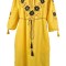 Rochie dama casual RDF, galben , marimea S
