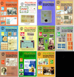 Revista Filatelia 1997 Toate numerele, 1,2,3,4,5,6,7/8,9,10,11,12