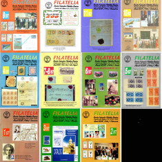 Revista Filatelia 1997 Toate numerele, 1,2,3,4,5,6,7/8,9,10,11,12