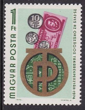 C5566 - Ungaria 1974 -- Economie,numismatica,nestampilat MNH foto