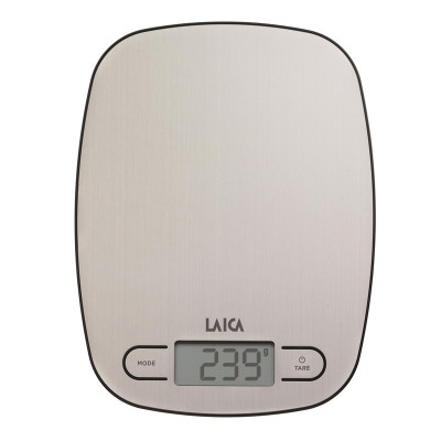 Cantar de bucatarie Laica, 5 kg, ecran LCD, platforma otel inoxidabil foto