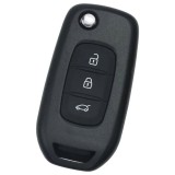 Carcasa Cheie Briceag Renault Megane 4, Kadjar, 3 Butoane, Lamela VA2, Negru
