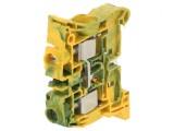Bloc Conector Galben-Verde 0,5-16mm&sup2; 2 Borne, TE Connectivity
