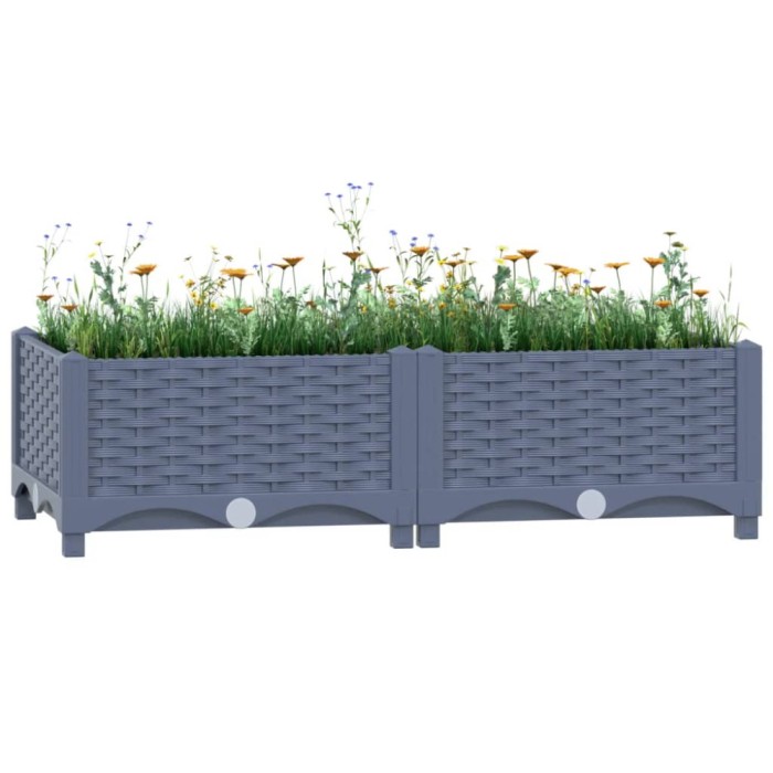 Gossi strat inaltat, 80 x 40 x 23 cm, polipropilena