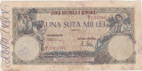ROMANIA 100000 lei August 1945 UZATA