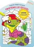 Cumpara ieftin Colorez dupa numere! Prietenii lui Peticel. Nivelul 4/***
